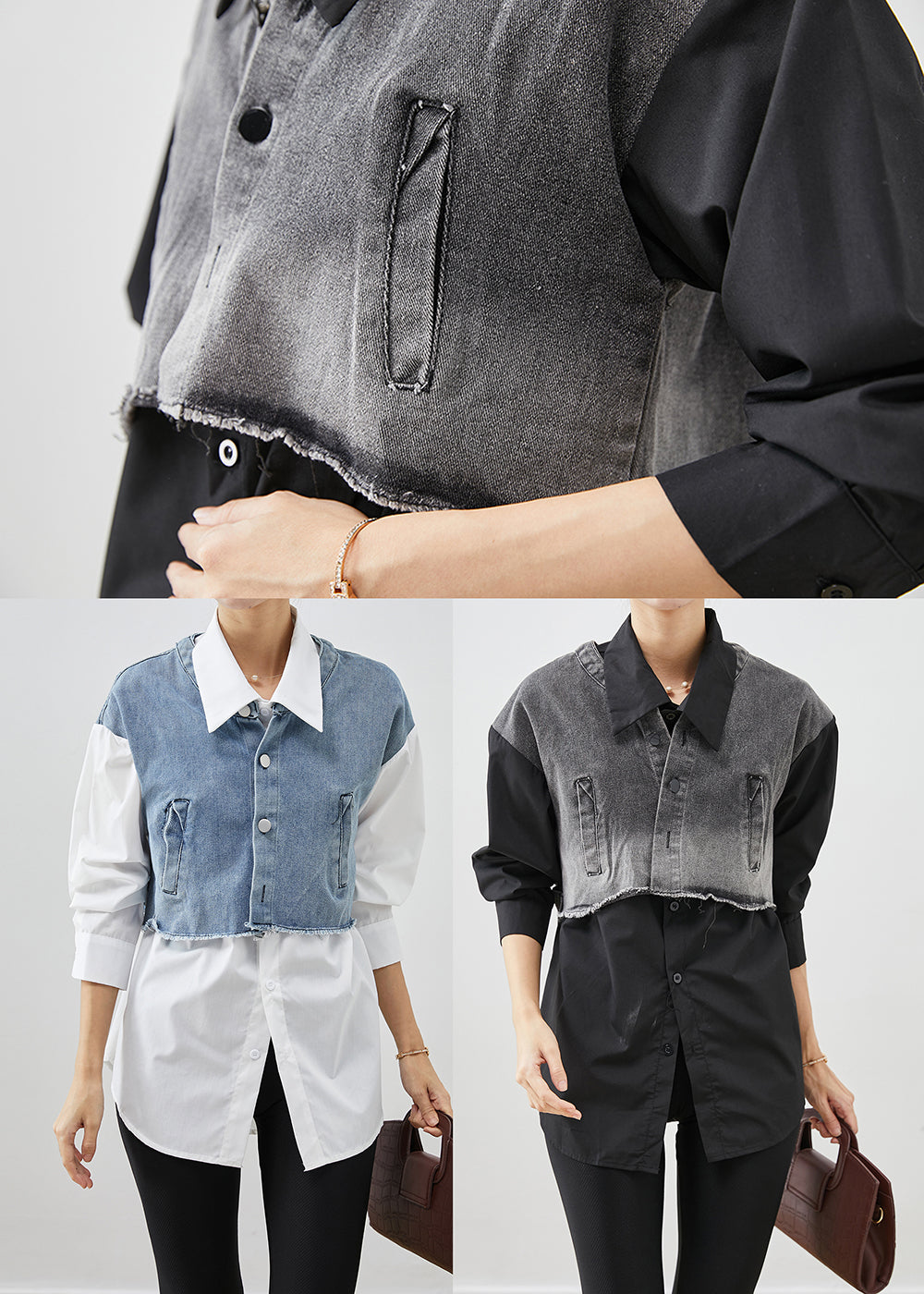 Well Tailored Blouse with a Graceful Silhouette