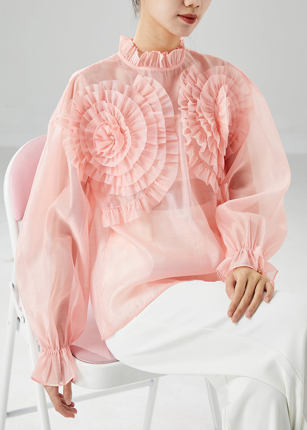 Vintage Inspired Blouse with a Contemporary Edge