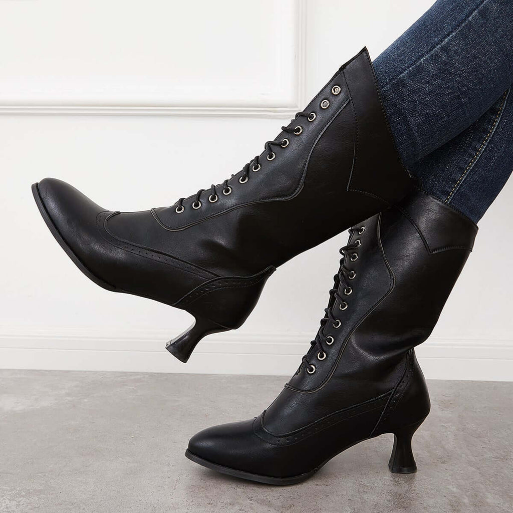Classic Orthopedic Boots with Timeless Style