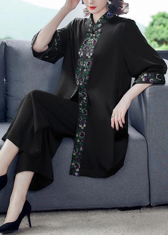 A Vintage Style Pants with Delicate Timeless Details