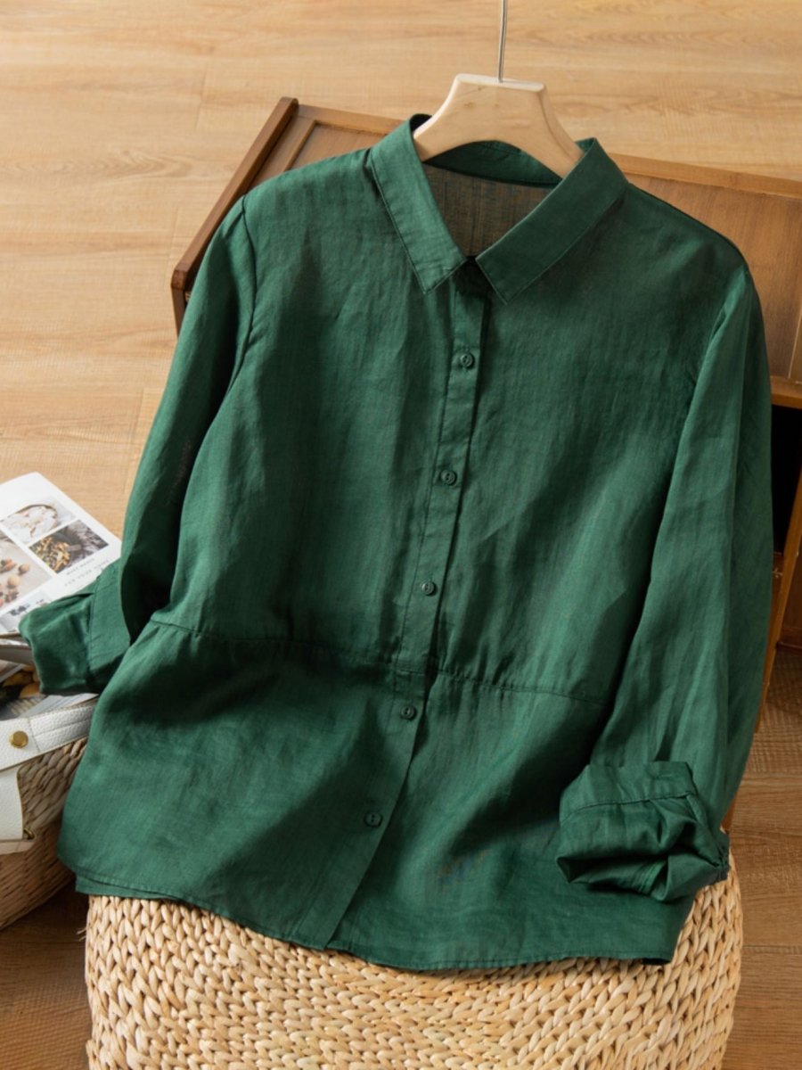 A Vintage Style Shirt with Delicate Timeless Details