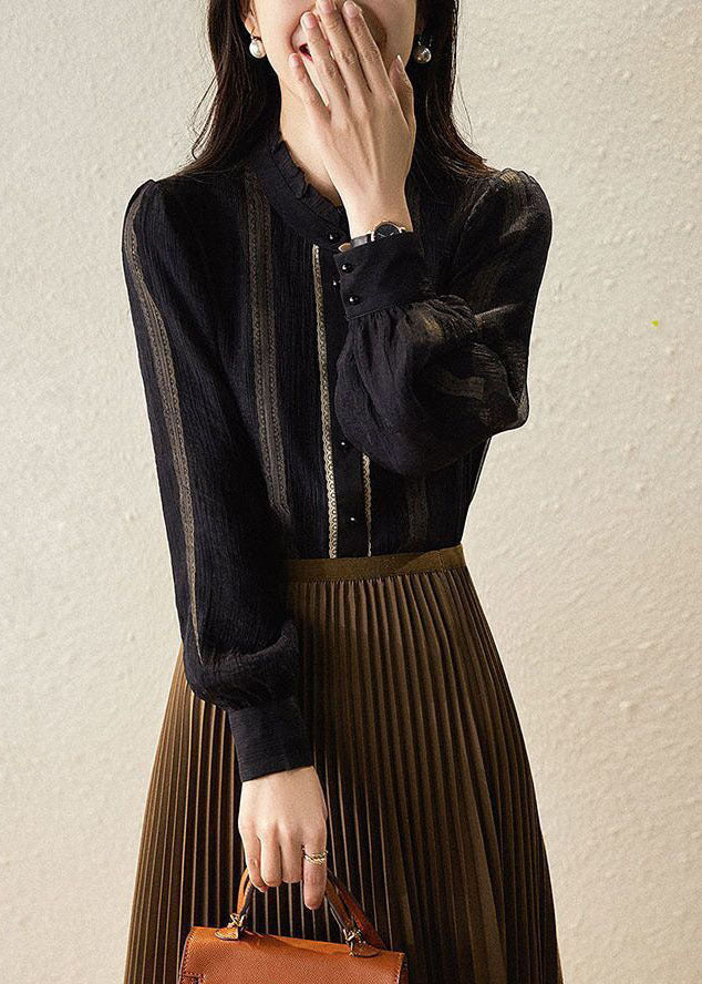 A Vintage Style Shirt with Delicate Timeless Details