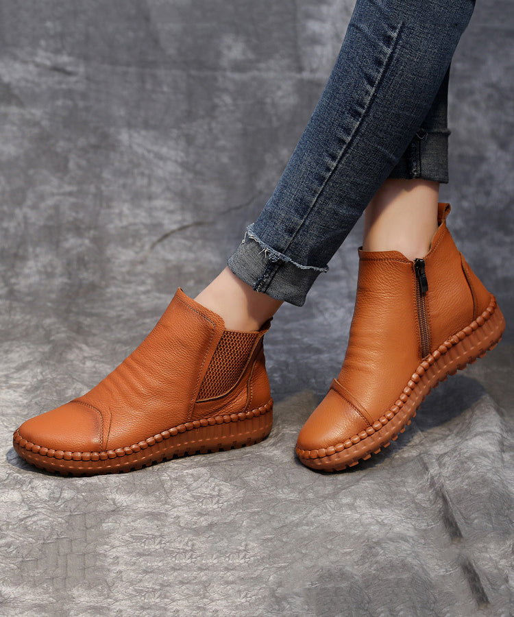 Classic Orthopedic Boots with Timeless Style
