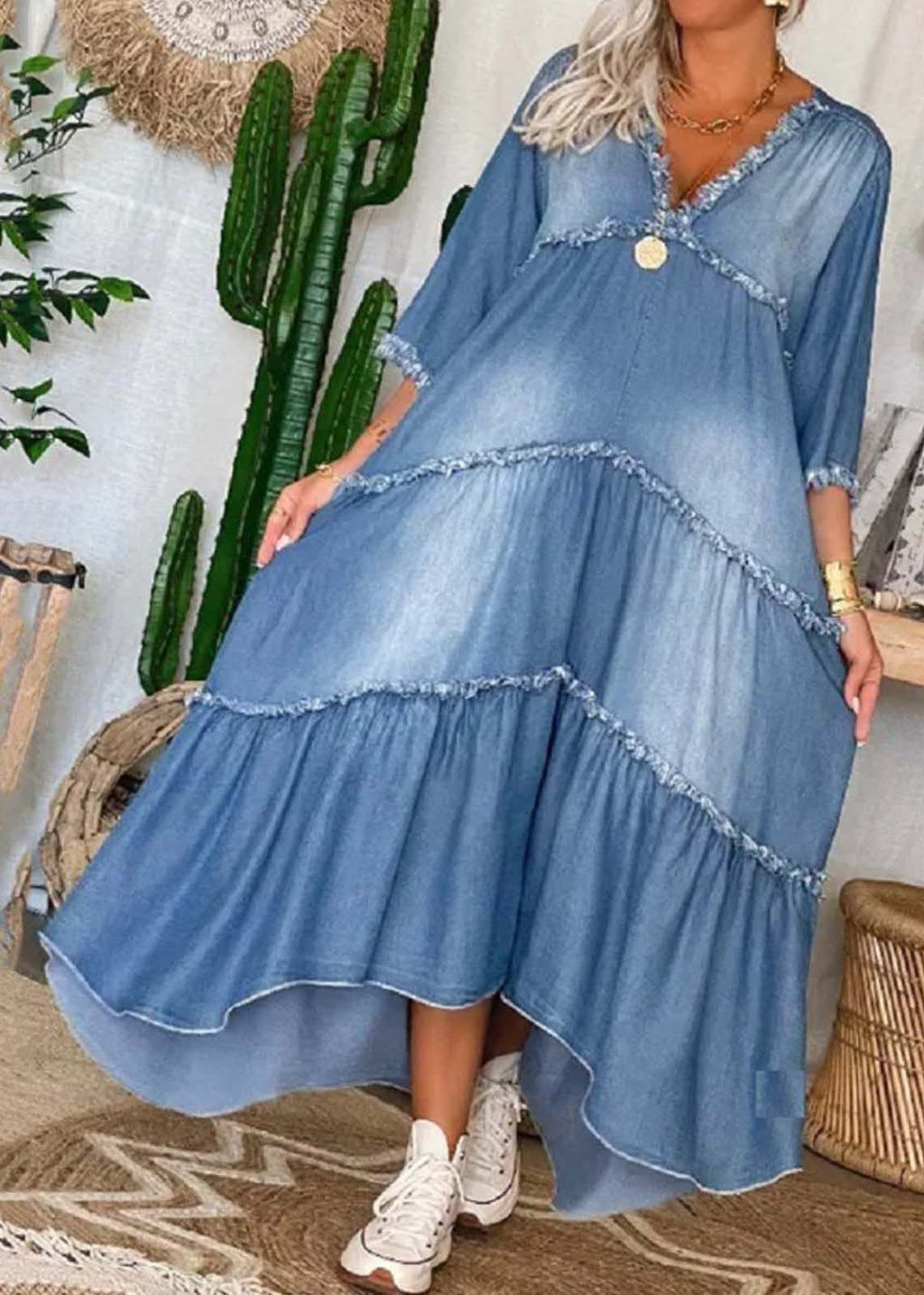 A Vintage Style Dress with Delicate Timeless Details