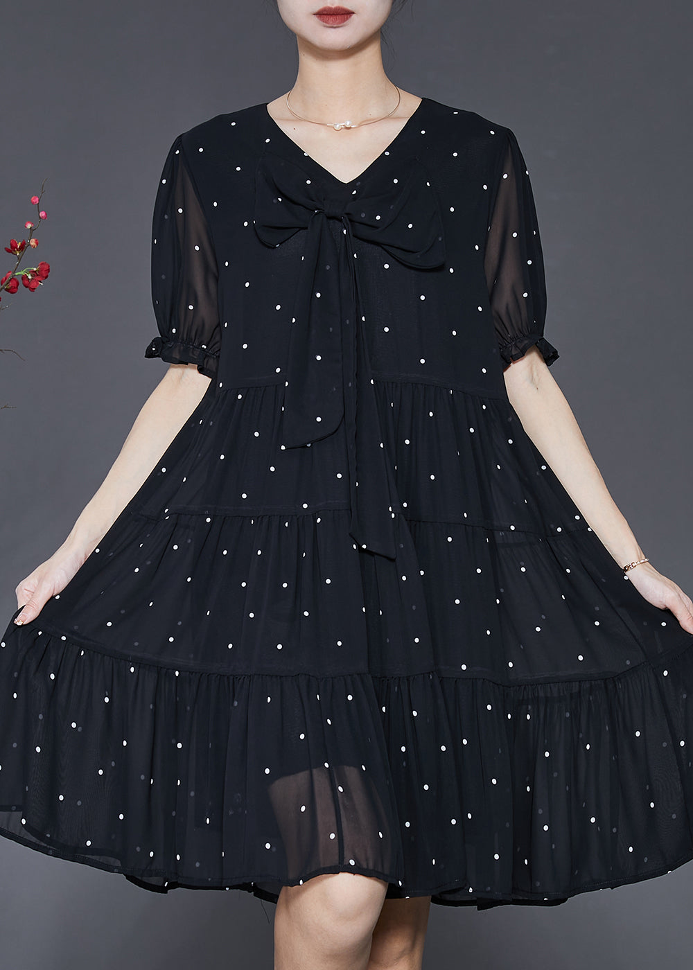 A Vintage Style Dress with Delicate Timeless Details