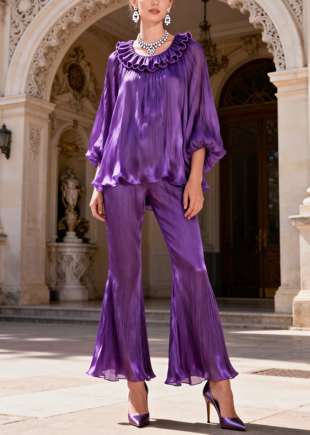 Classic Vintage Trousers with a Flattering Fit