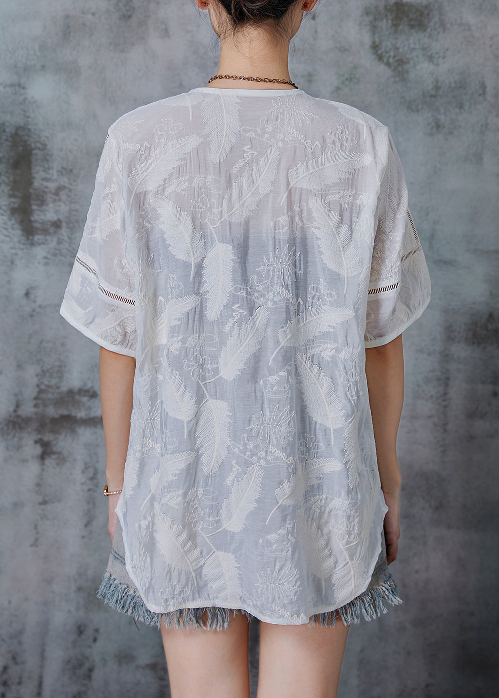 A Vintage Style Shirt with Delicate Timeless Details