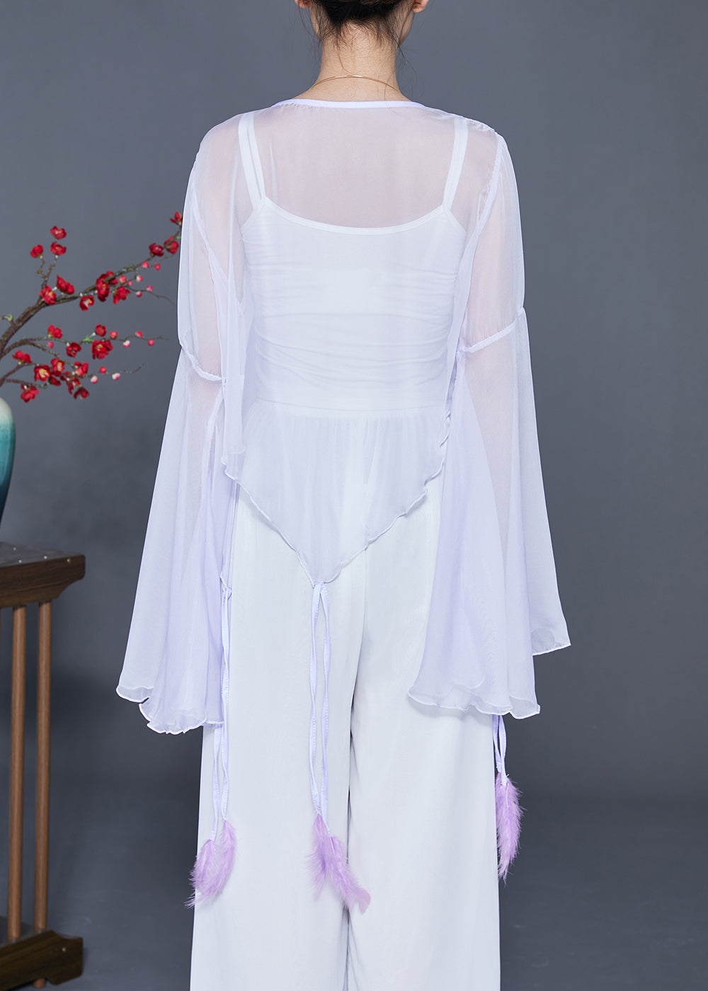 A Vintage Style Cardigan with Delicate Timeless Details