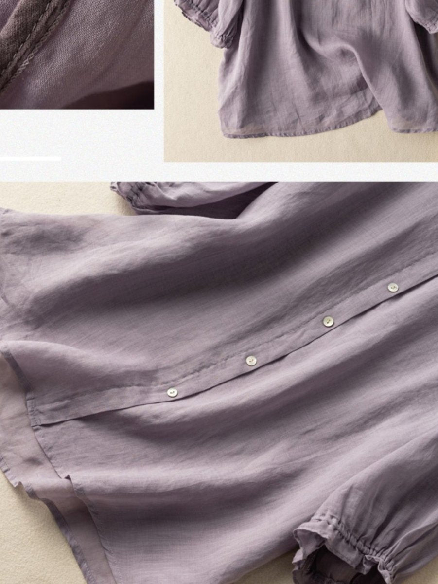 Well Tailored Blouse with a Graceful Silhouette