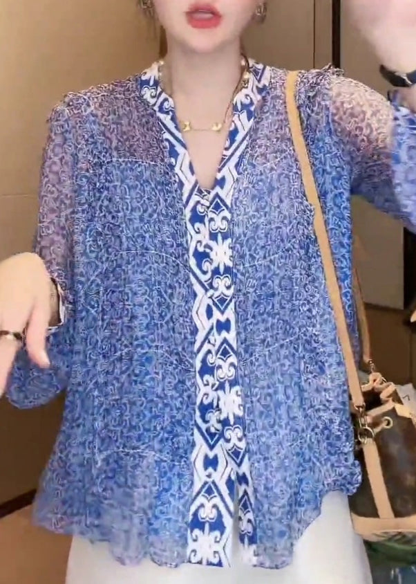 Vintage Inspired Blouse with a Contemporary Edge