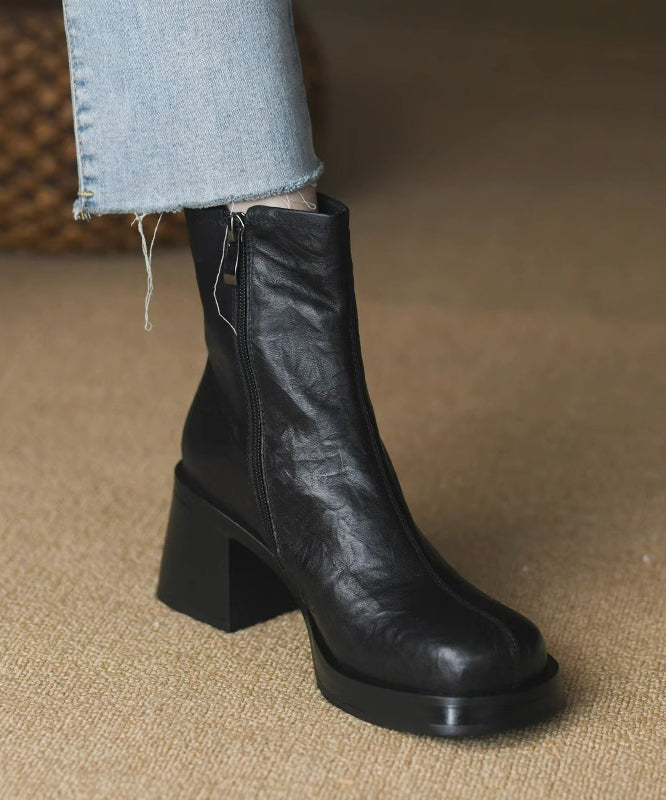 Classic Orthopedic Boots with Timeless Style