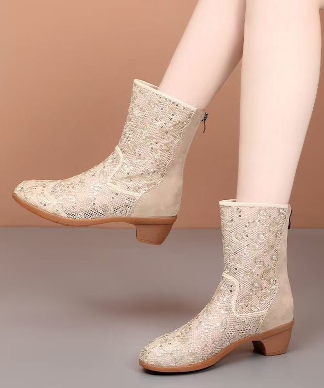 Chic Orthopedic Boots with Unique Design