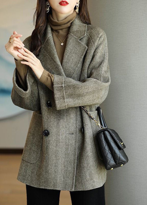 A Vintage Style Coat with Delicate Timeless Details