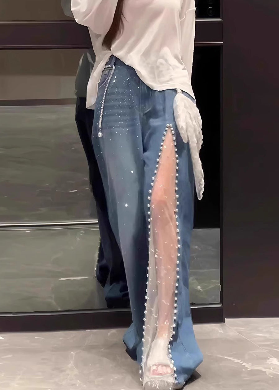 A Vintage Style Pants with Delicate Timeless Details