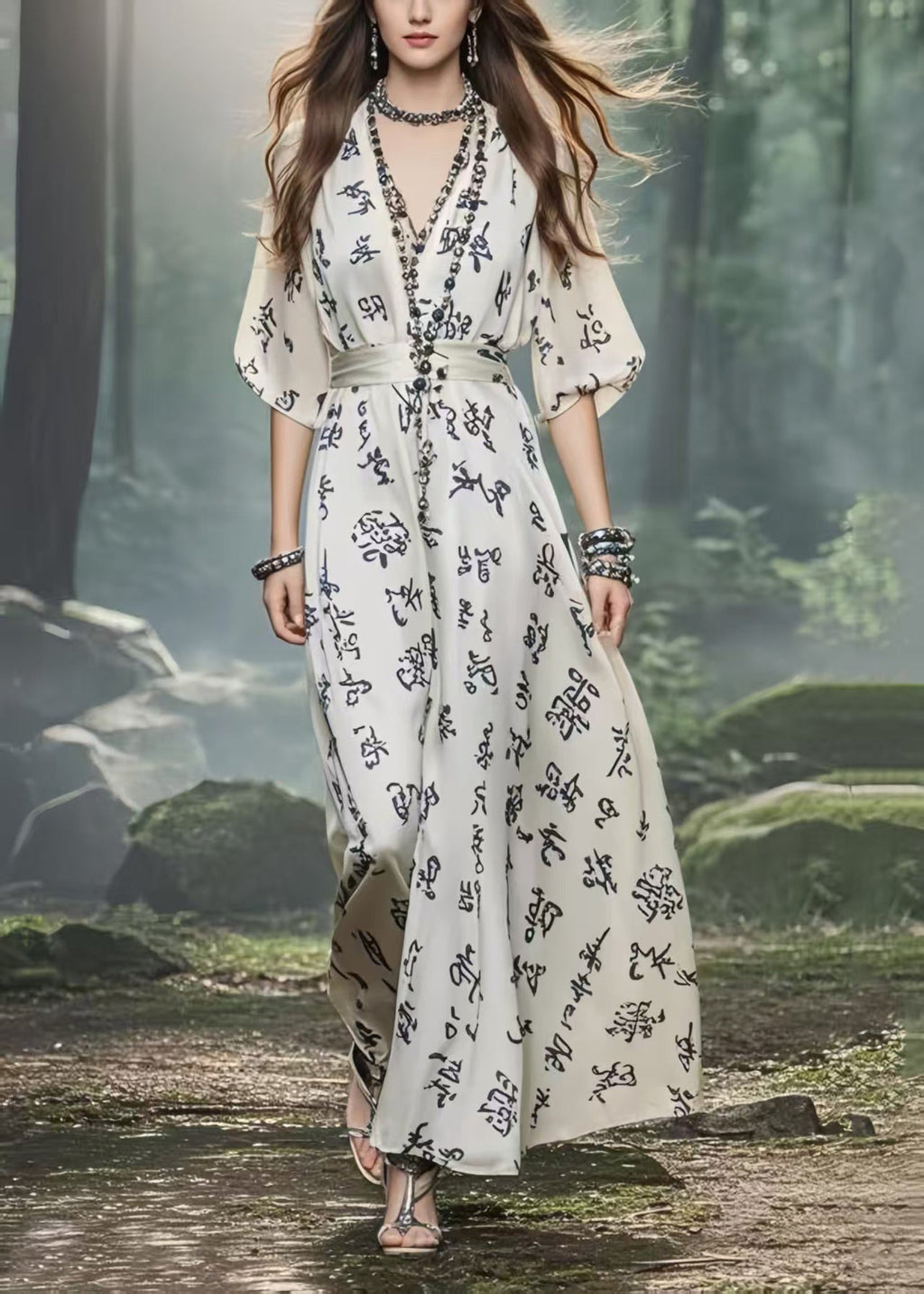 Beautifully Finished Dress in a Timeless Design
