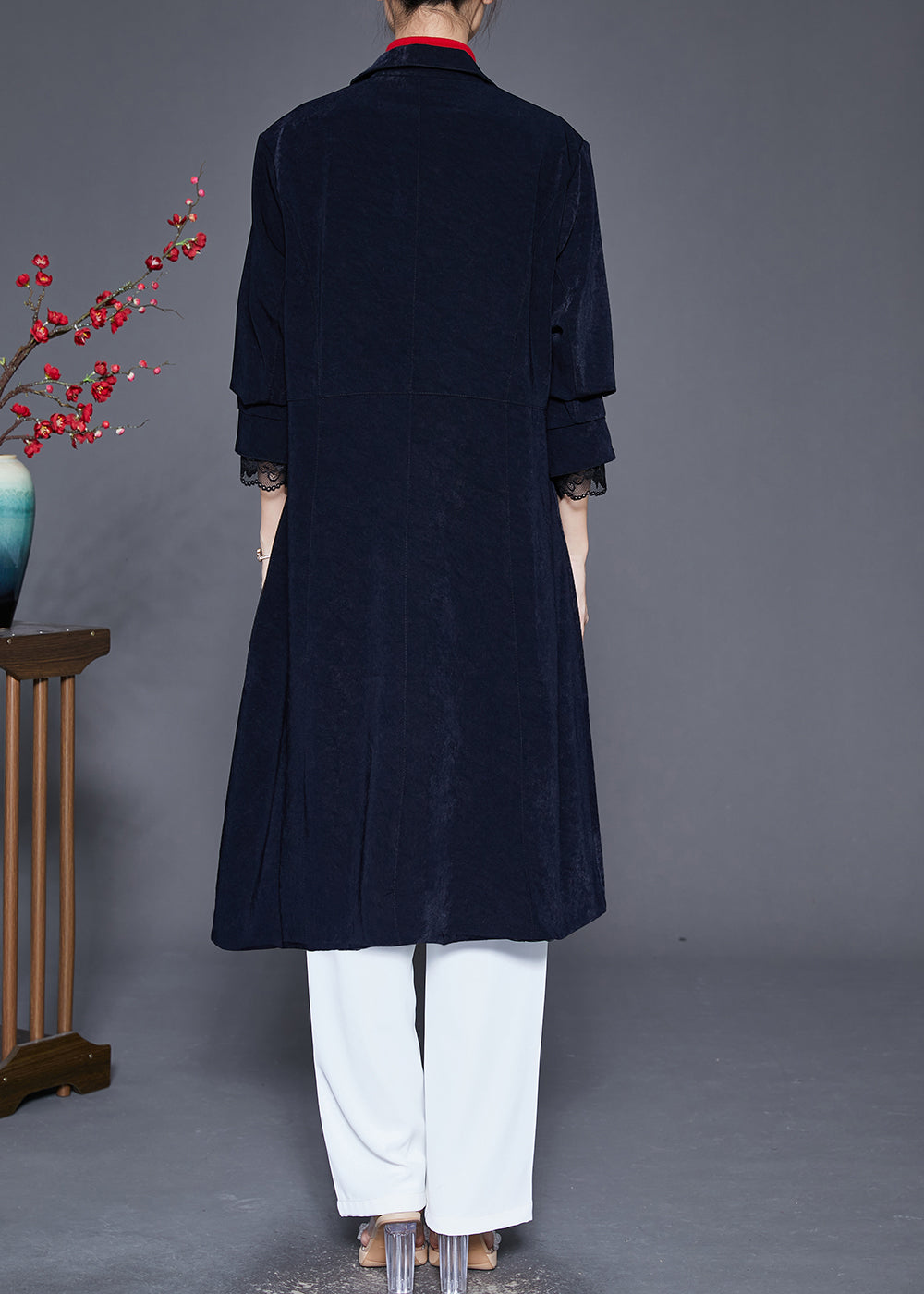 A Vintage Style Coat with Delicate Timeless Details