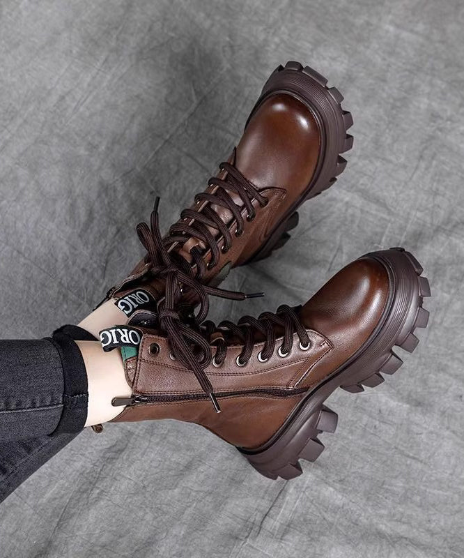 Vintage Inspired Orthopedic Boots