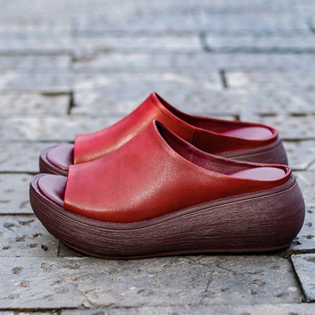 Vintage Inspired Orthopedic Slippers