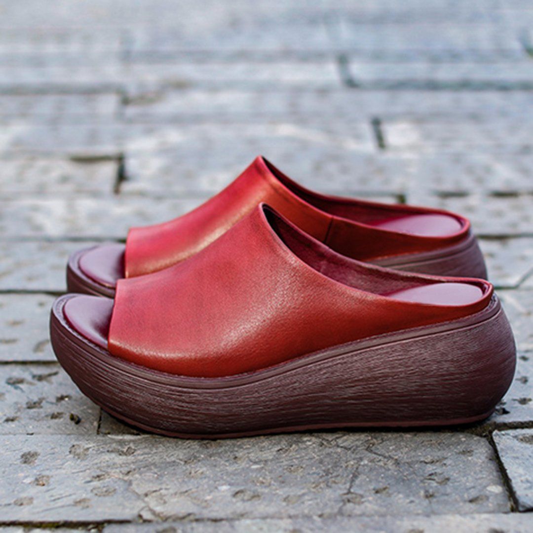 Vintage Inspired Orthopedic Slippers