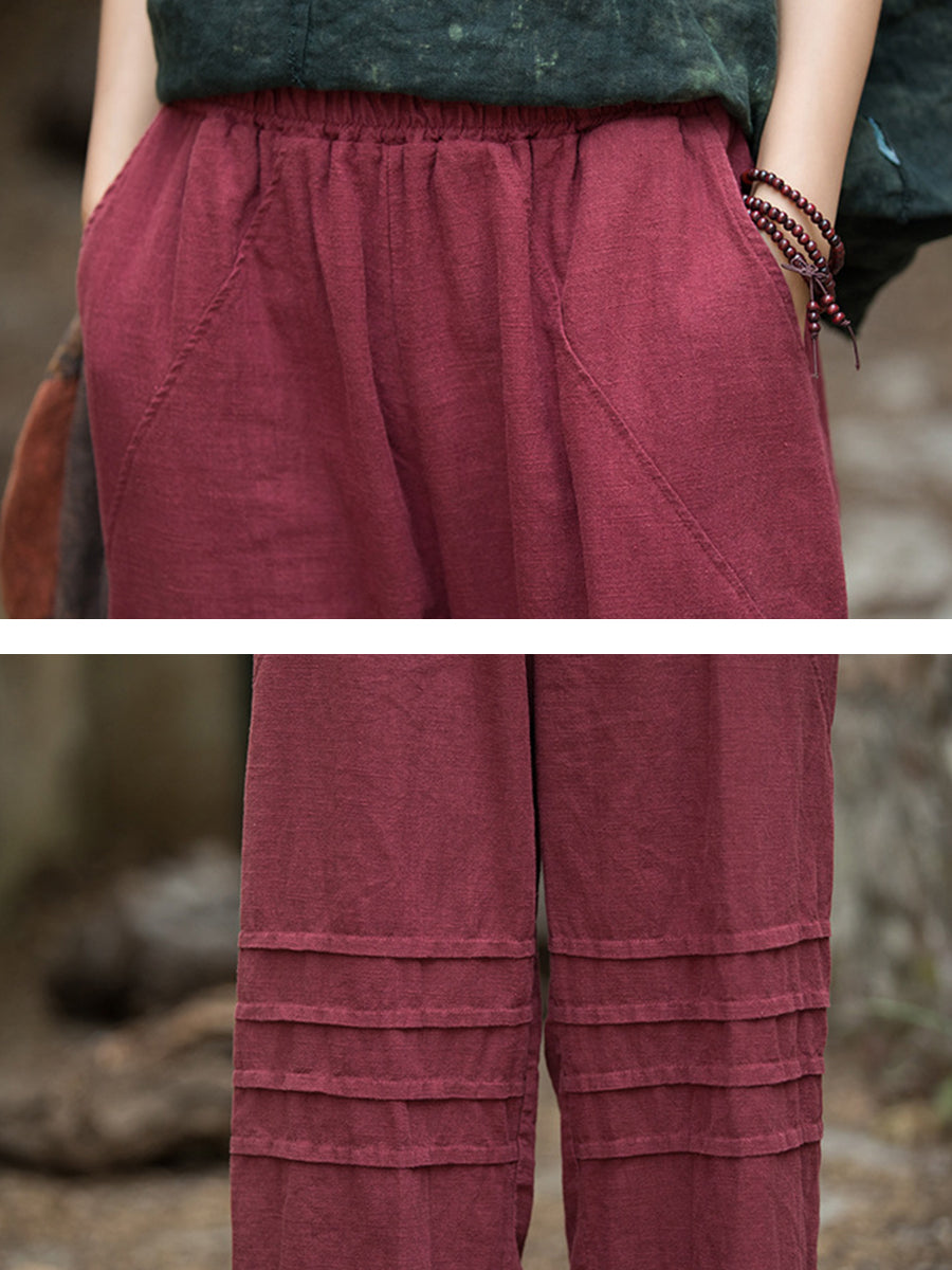 Well Tailored Pants with a Graceful Silhouette