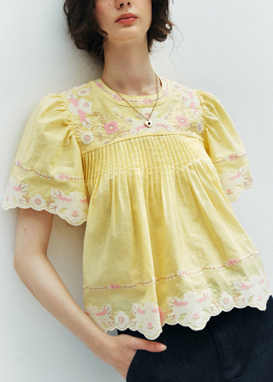 A Vintage Style Shirt with Delicate Timeless Details