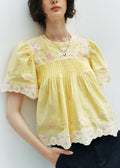 A Vintage Style Shirt with Delicate Timeless Details