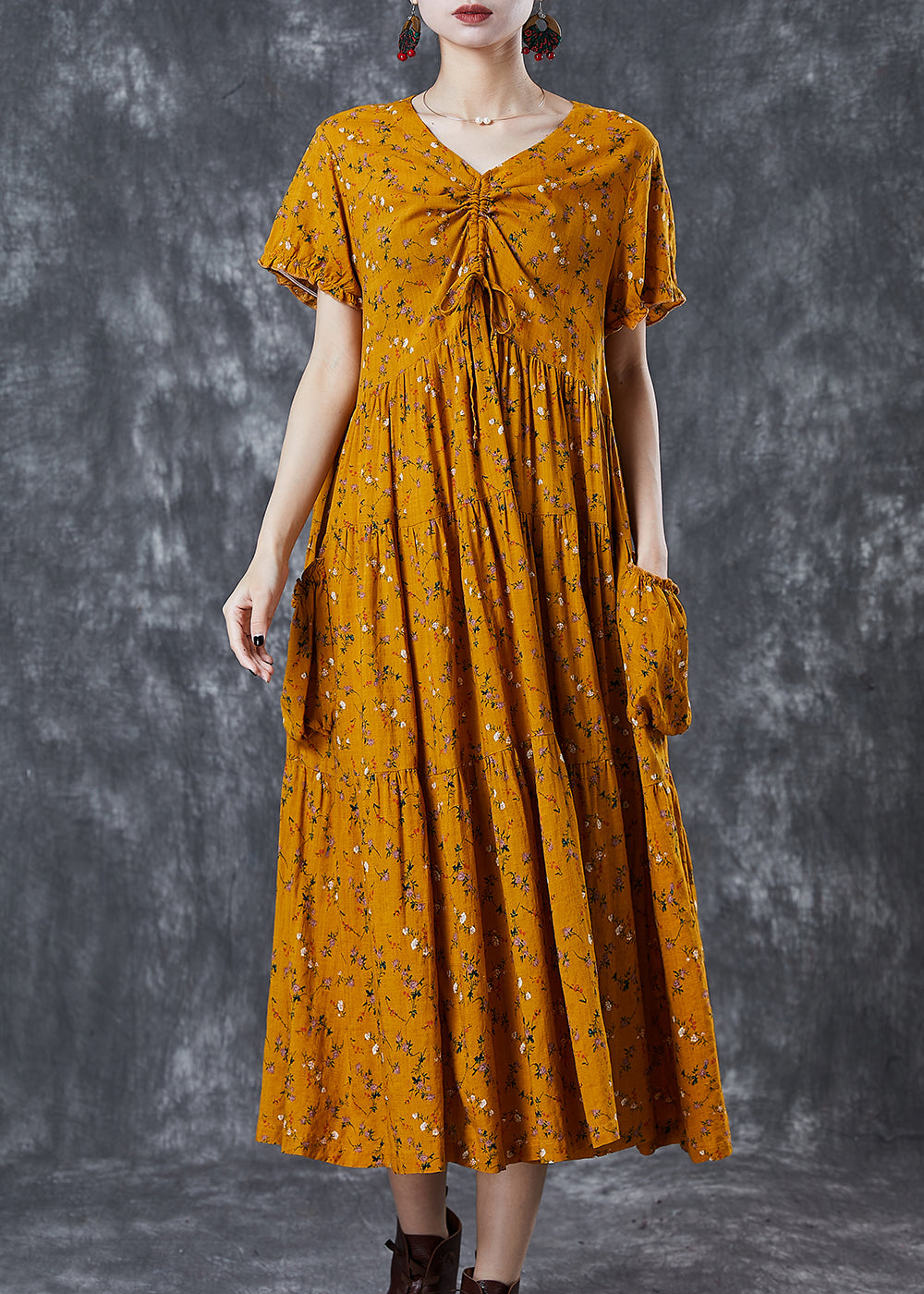 A Vintage Style Dress with Delicate Timeless Details