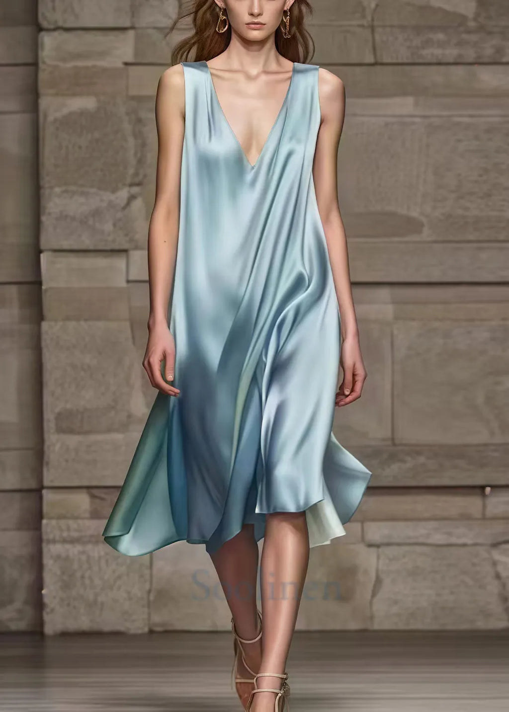 Classic Vintage Dress with a Flattering Fit
