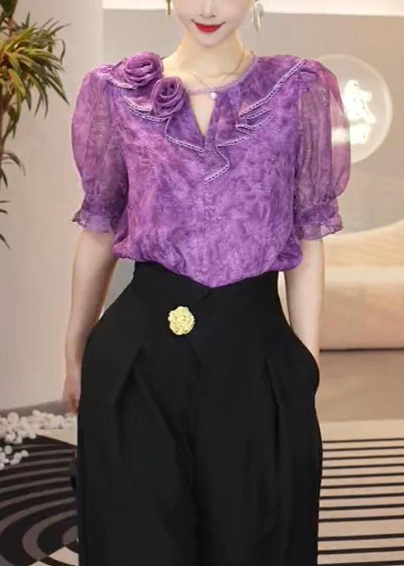 A Vintage Style Top with Delicate Timeless Details