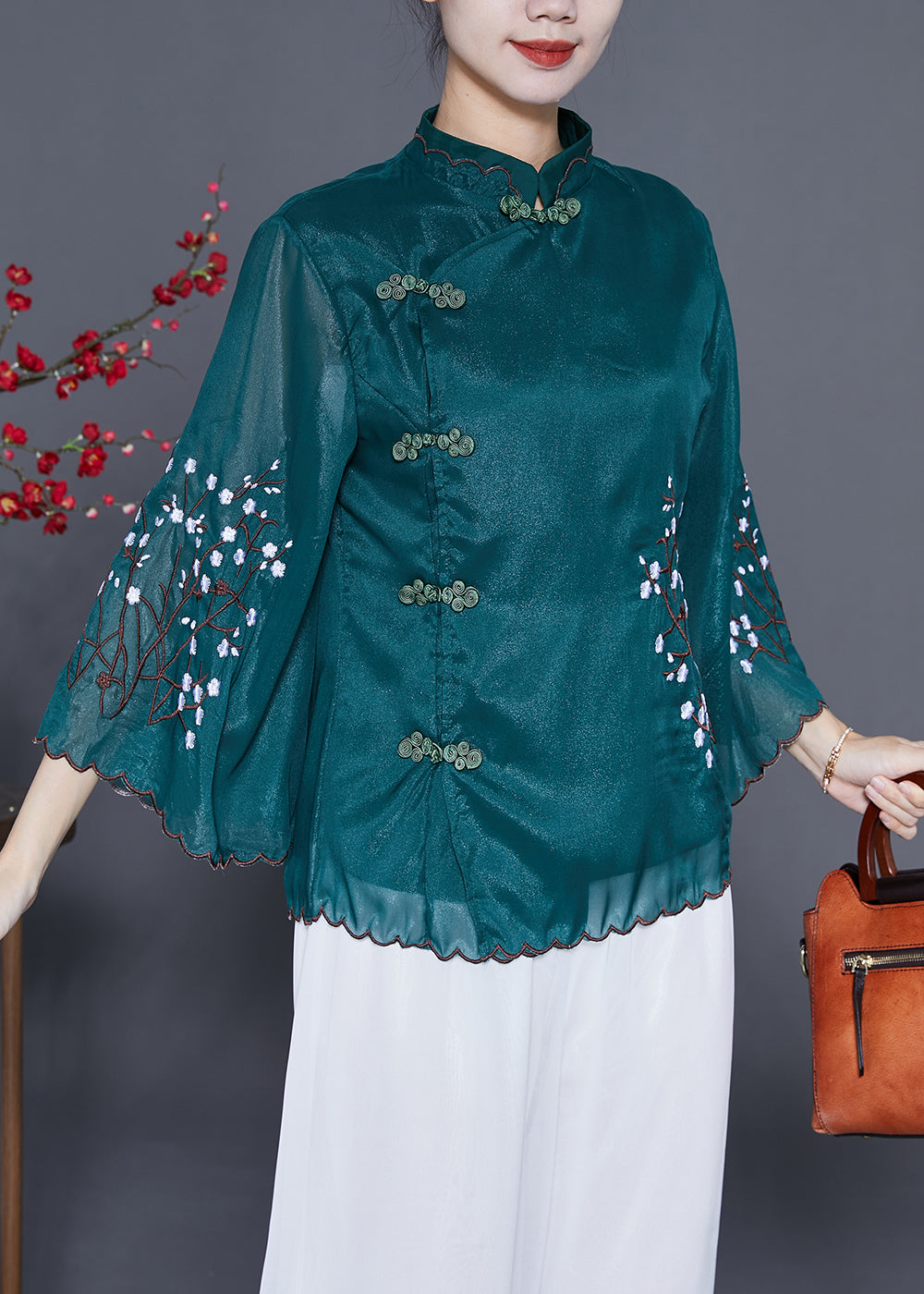 Vintage Inspired Blouse with a Contemporary Edge