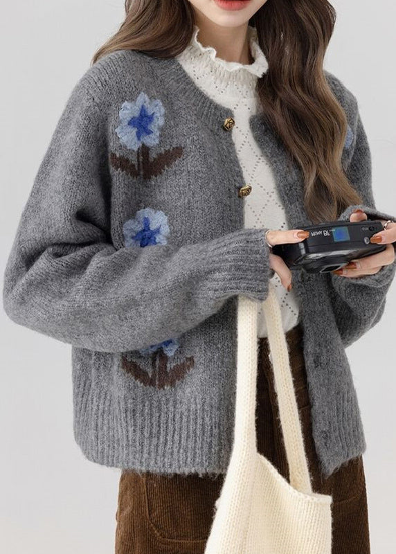 A Vintage Style Sweater with Delicate Timeless Details