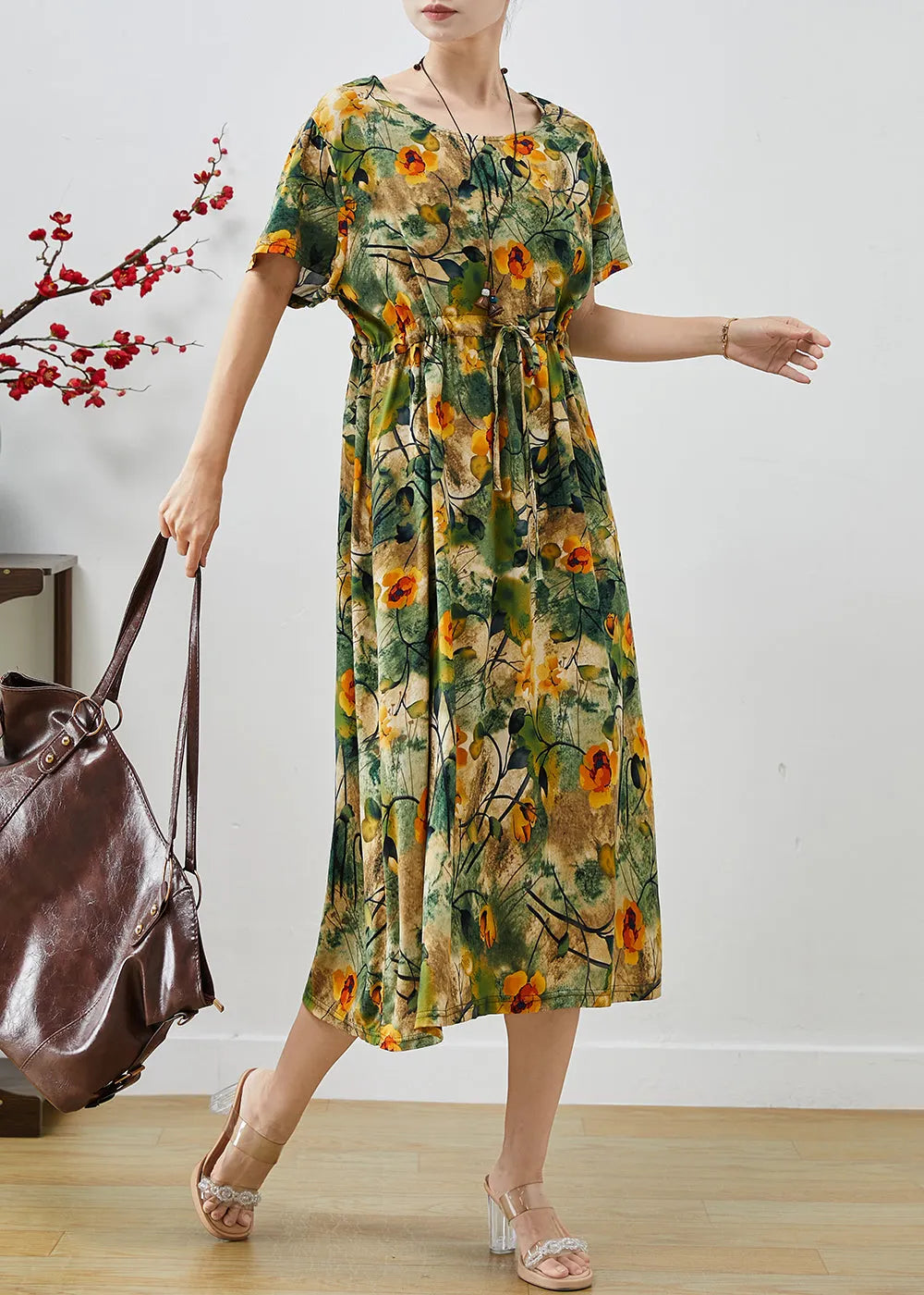 A Vintage Style Dress with Delicate Timeless Details