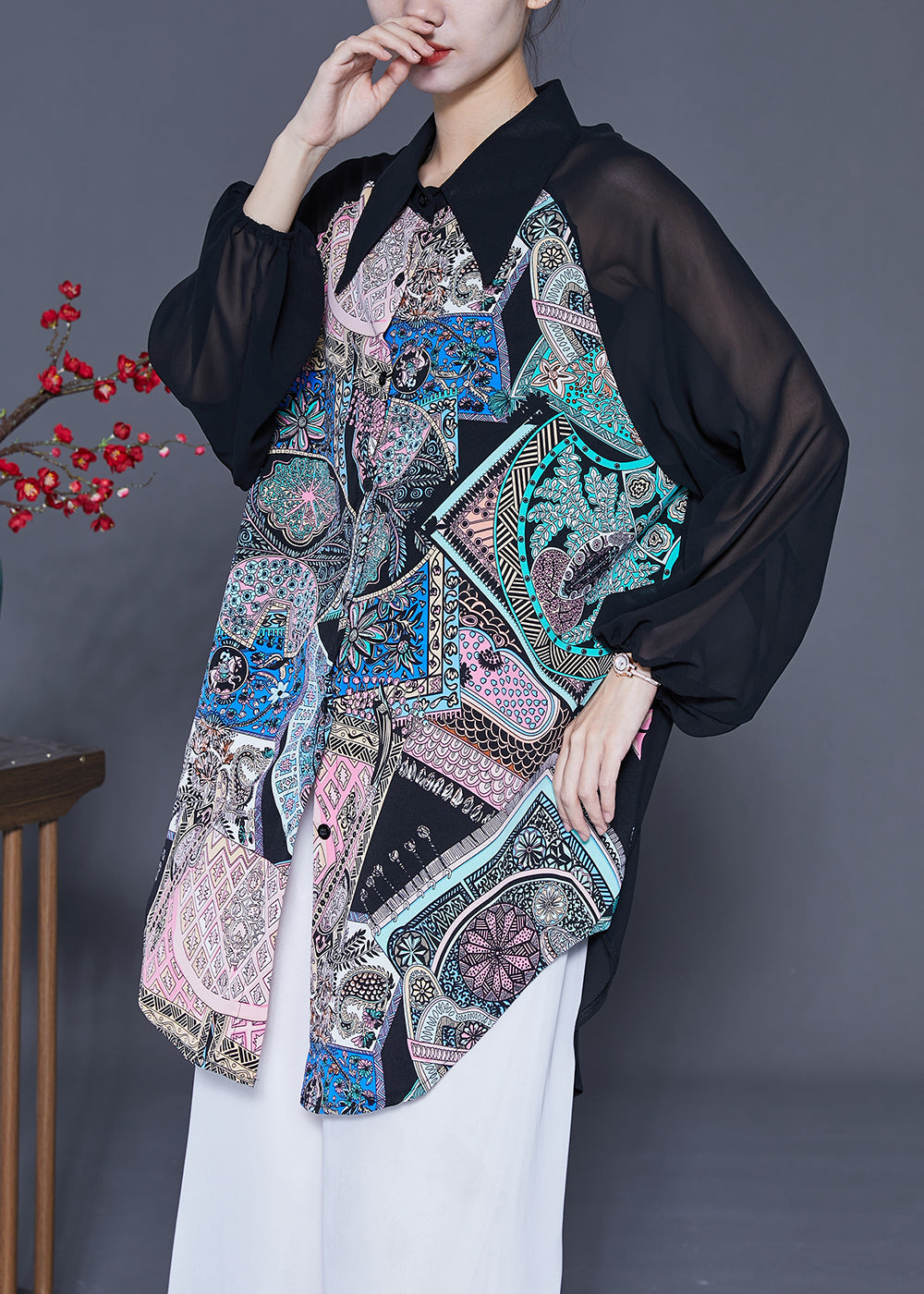 Beautifully Balanced Blouse with Timeless Character