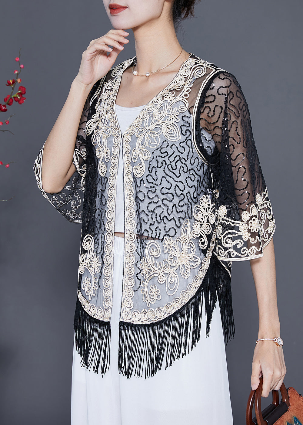 Classic Vintage Cardigan with a Flattering Fit