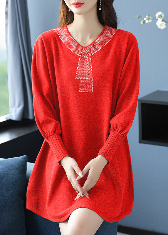 A Vintage Style Sweater with Delicate Timeless Details