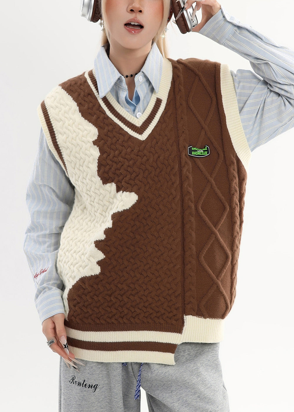 Vintage Inspired Sweater with a Contemporary Edge