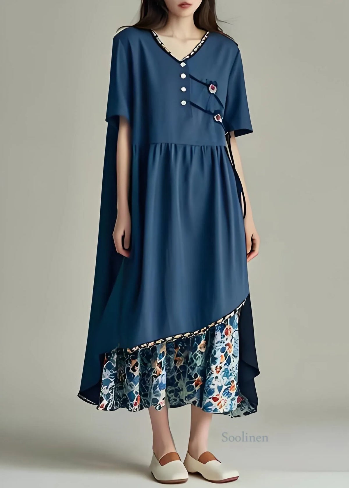 Classic Vintage Dress with a Flattering Fit