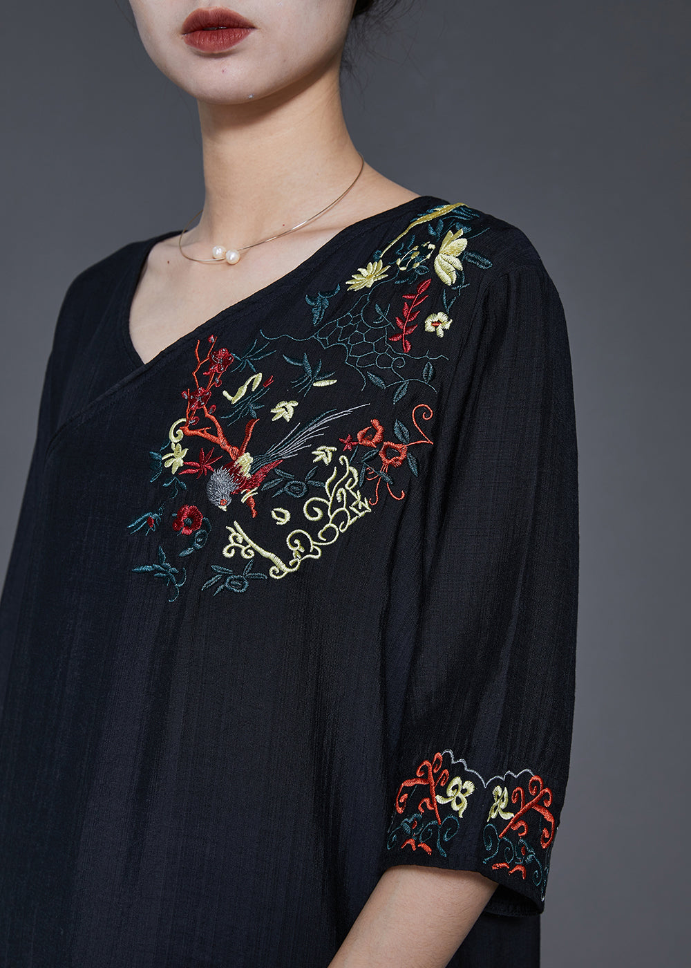 A Vintage Style Dress with Delicate Timeless Details