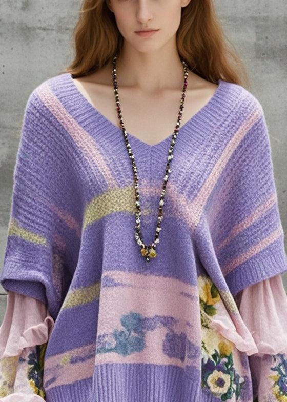 Vintage Inspired Sweater with a Contemporary Edge