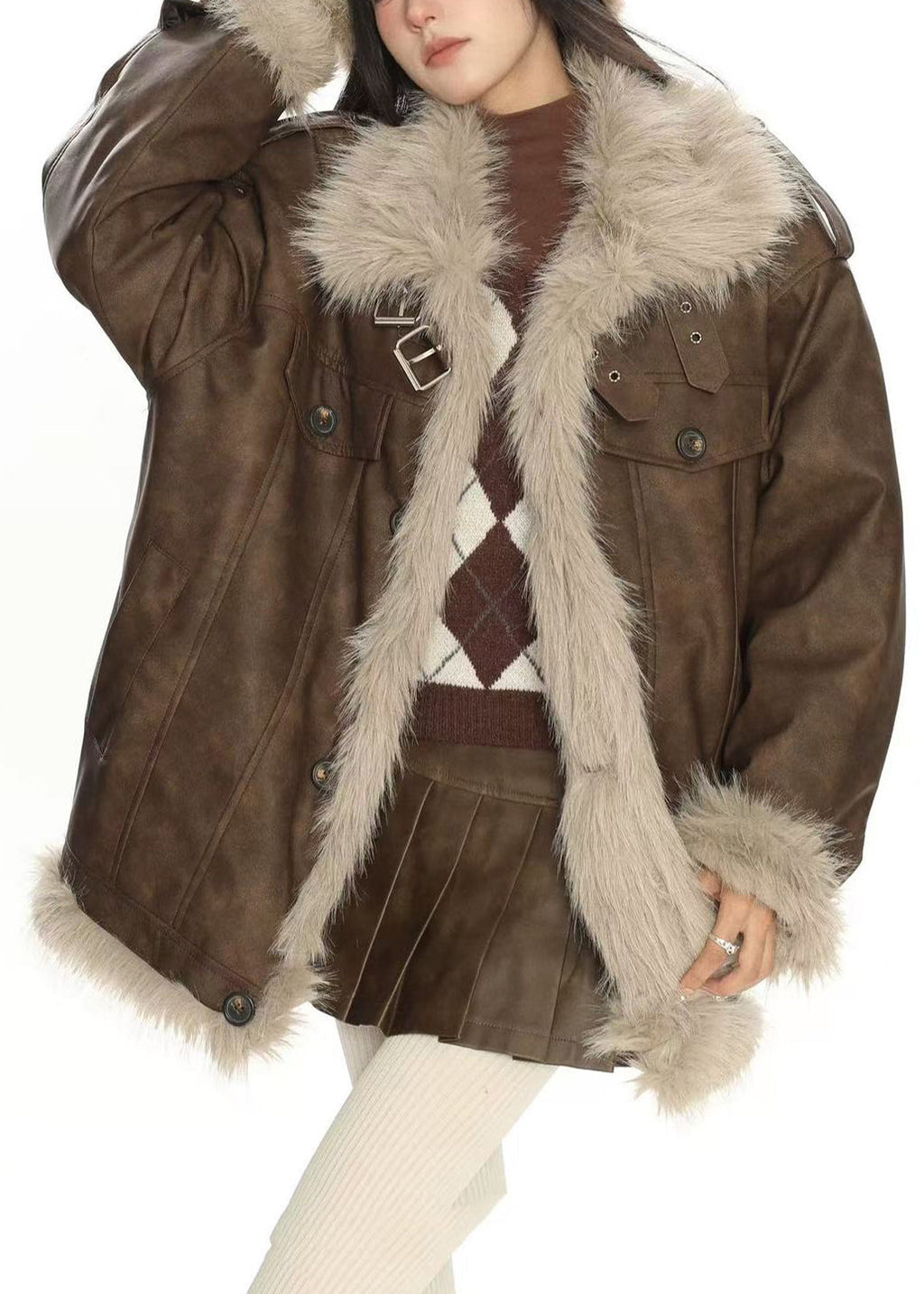 Classic Vintage Jacket with a Flattering Fit