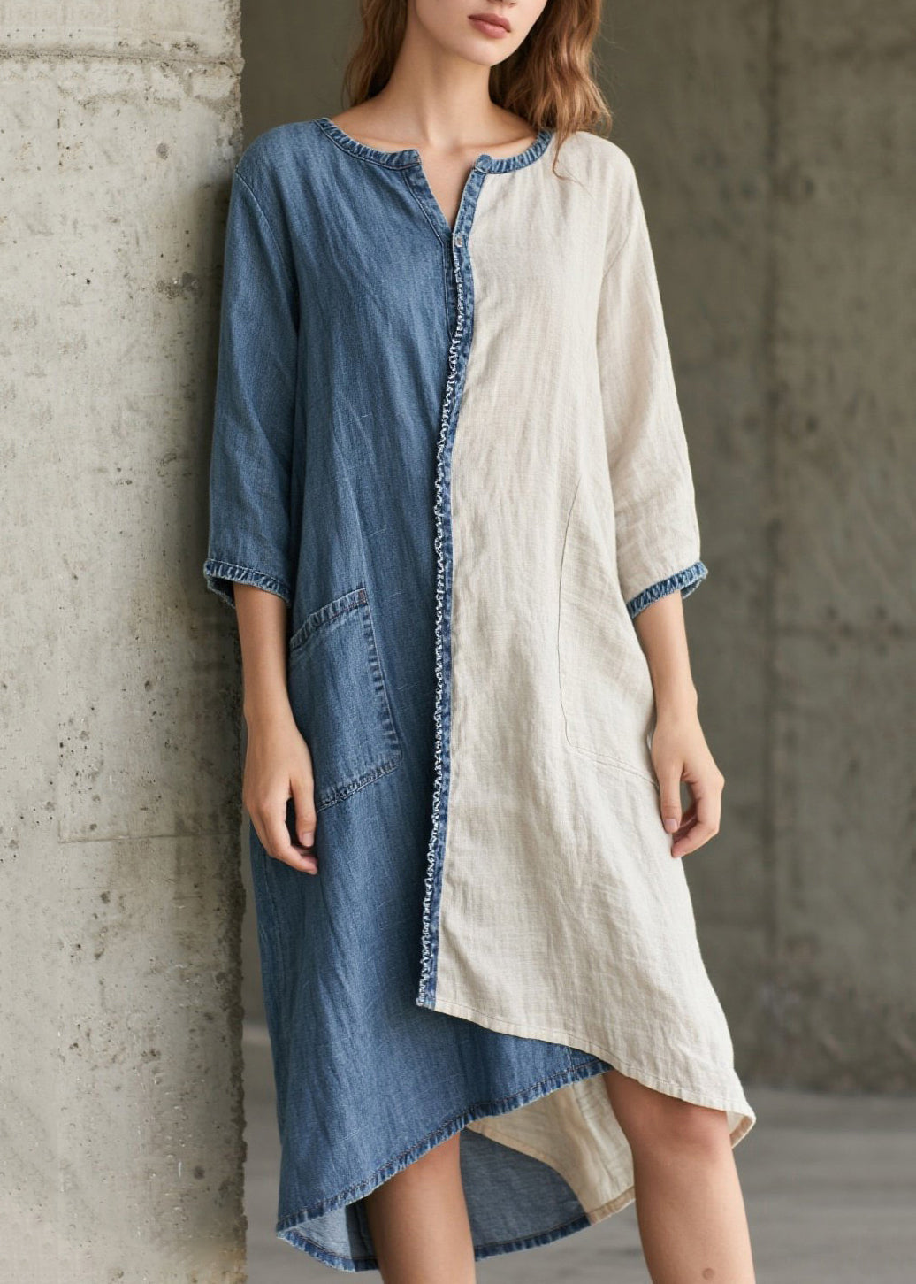 Beautifully Finished Dress in a Timeless Design