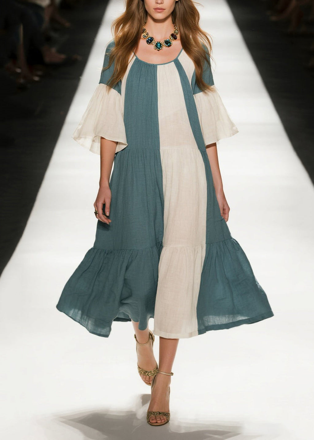 A Vintage Style Dress with Delicate Timeless Details
