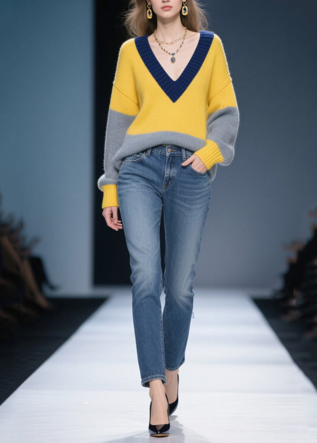 Gracefully Styled Sweater for Any Occasion