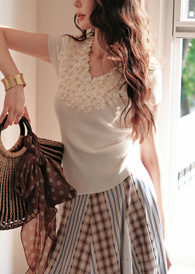 A Vintage Style Shirt with Delicate Timeless Details
