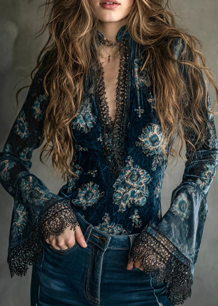 Vintage Inspired Blouse with a Contemporary Edge