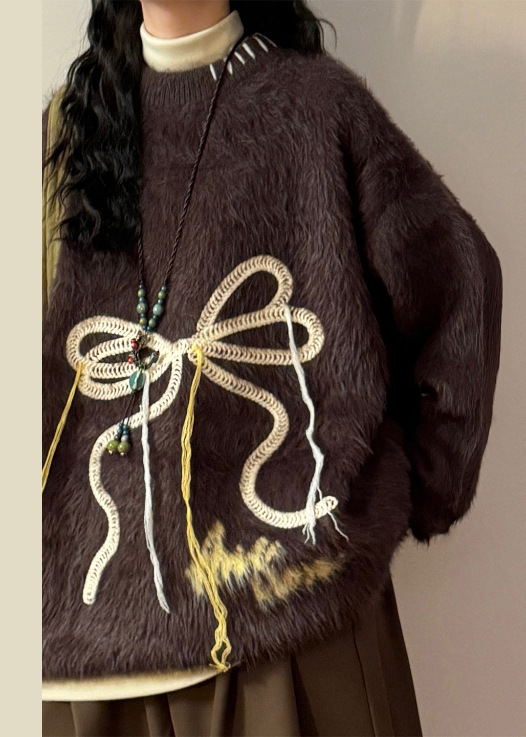 Gracefully Styled Sweater for Any Occasion