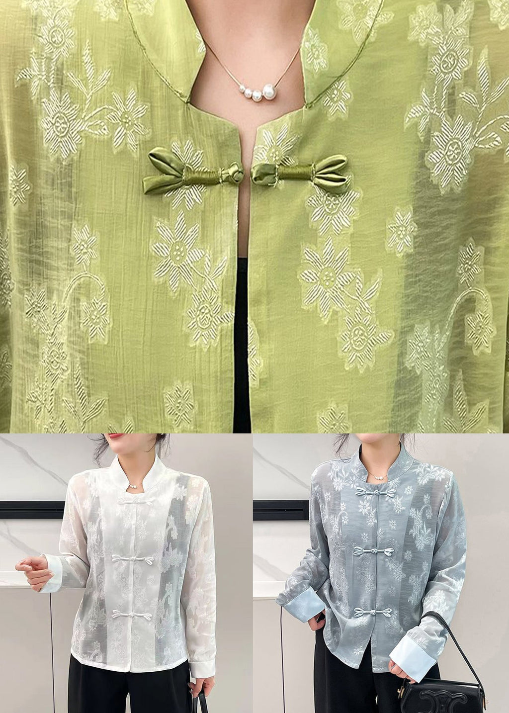 A Vintage Style Blouse with Delicate Timeless Details