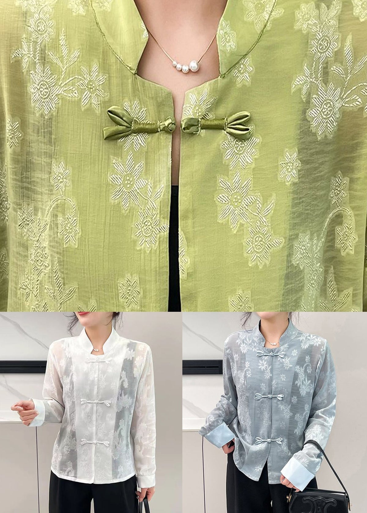 A Vintage Style Blouse with Delicate Timeless Details