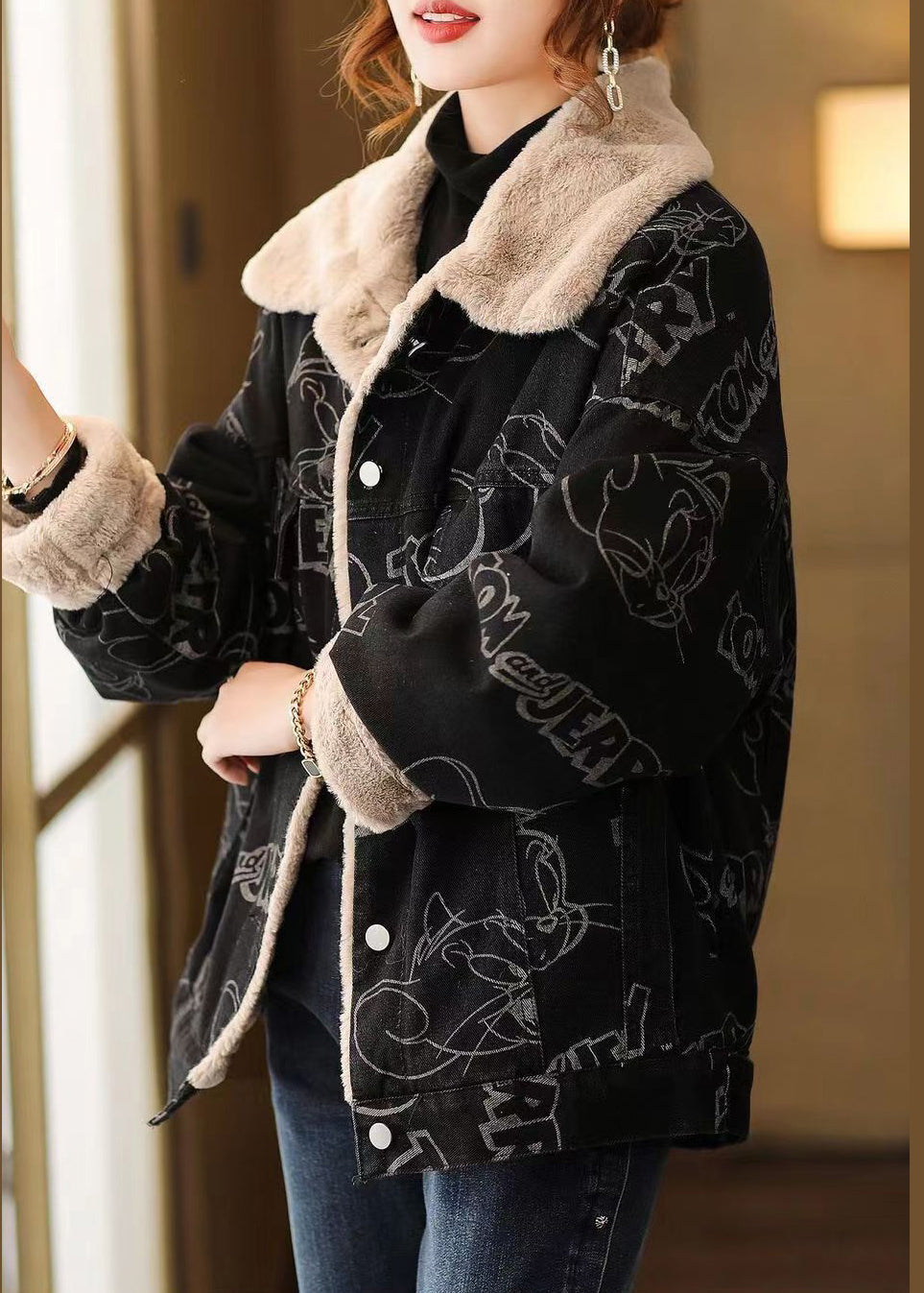 A Vintage Style Coat with Delicate Timeless Details