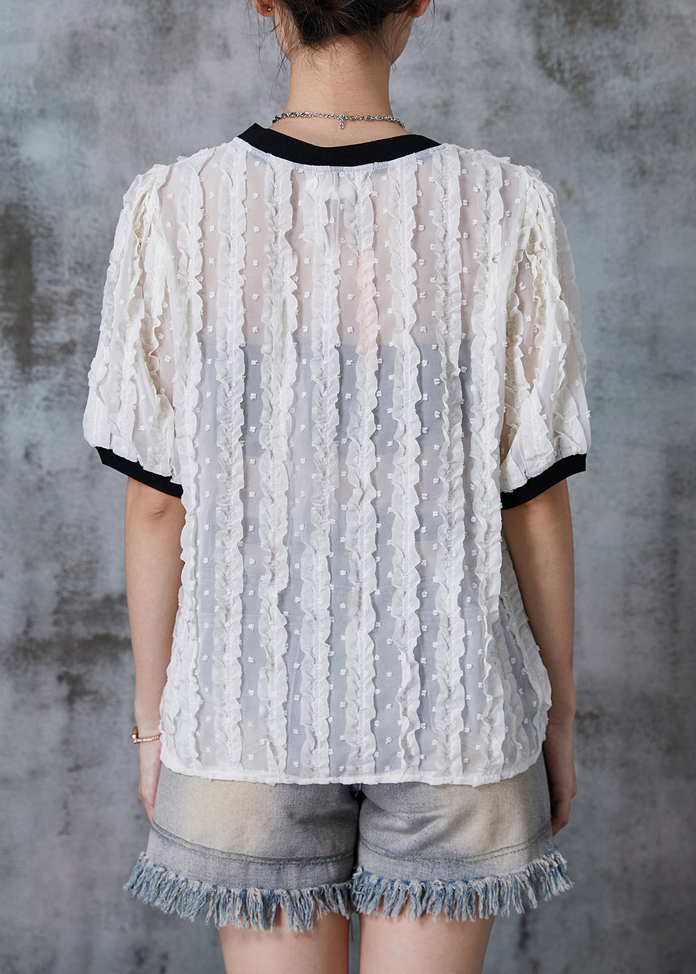 Gracefully Styled Top for Any Occasion